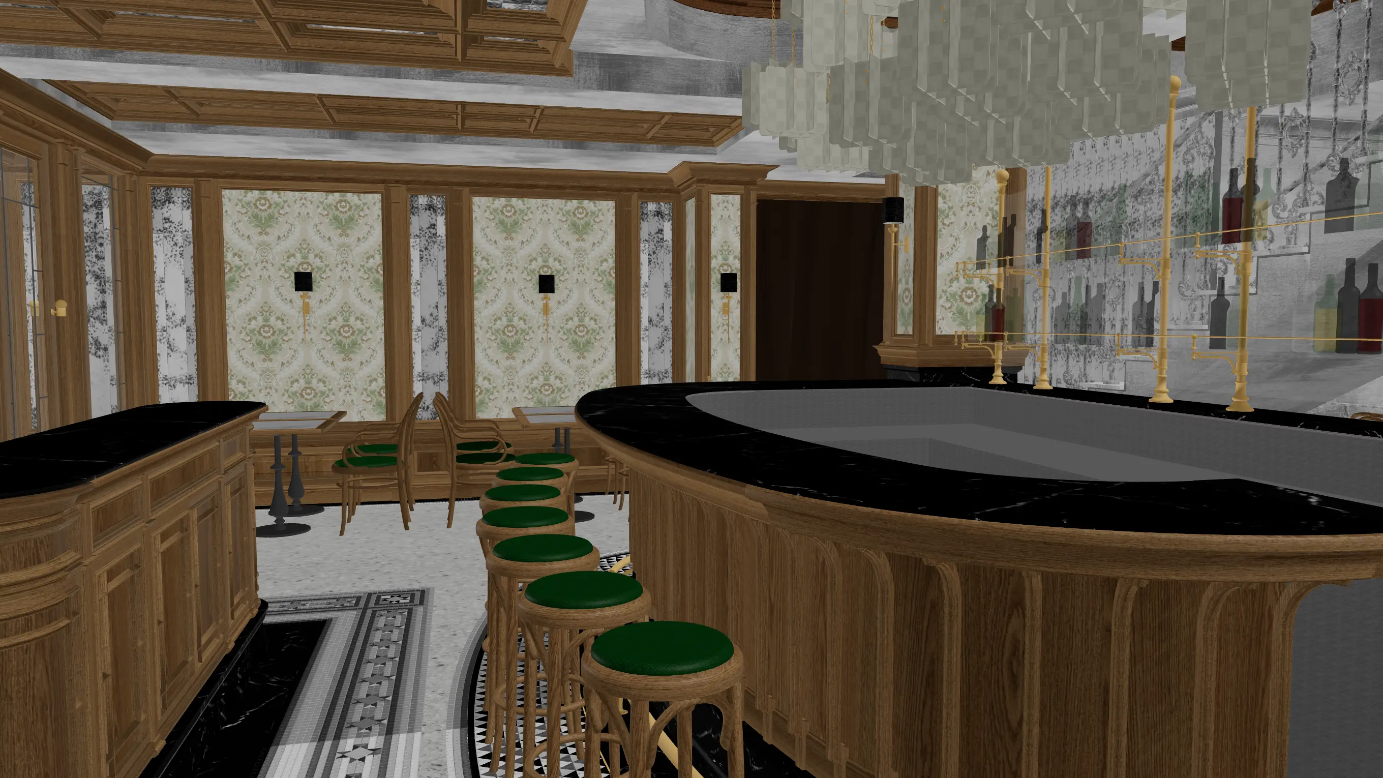 Living room 3D preview